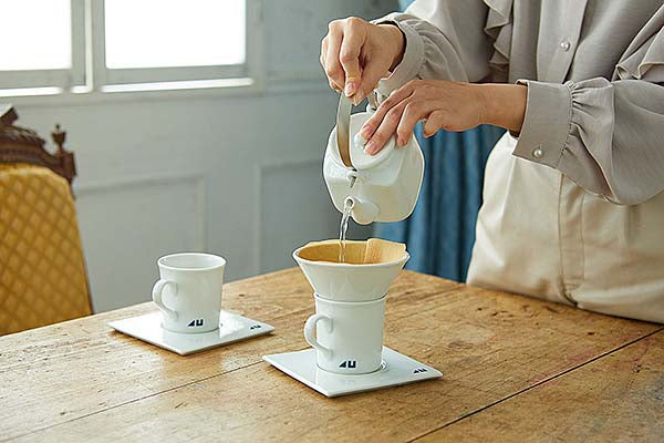 【ドリッパー 受け皿付 / Coffee Dripper Pour Over】No.51-0414