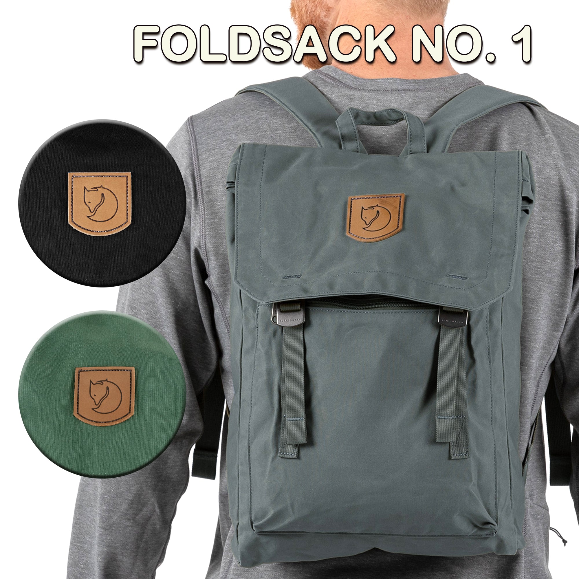 FJÄLLRÄVEN 北極狐【狐狸袋】FOLDSACK NO. 1 電腦背包#24210 – ebelt
