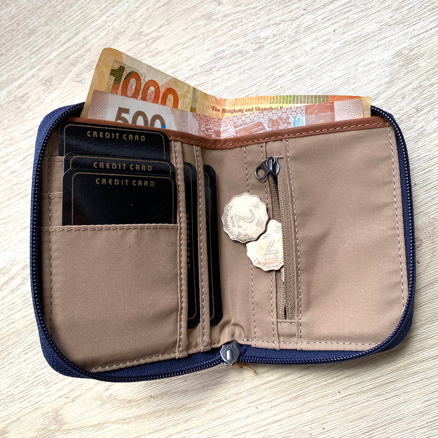 FJÄLLRÄVEN 北極狐【狐狸袋】Zip Wallet 拉鏈銀包 #24216