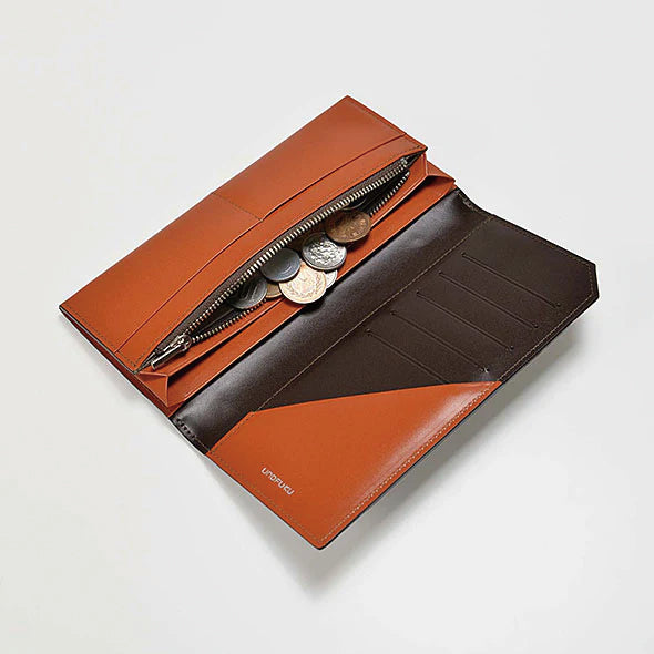 【日本直送】日本人氣品牌 宇野福鞄 4U by UNOFUKU 長版皮夾 # 35-0193