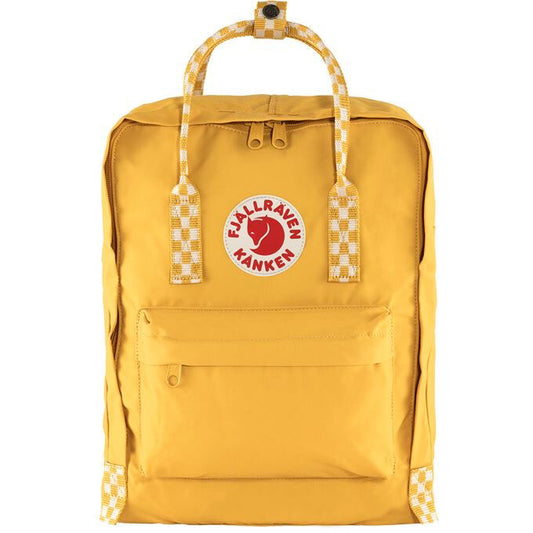 FJÄLLRÄVEN - 瑞典北極狐【狐狸袋】KÅNKEN 16L 背囊 書包 Backpack #23510-160-904 OCHRE / CHESS PATTERN