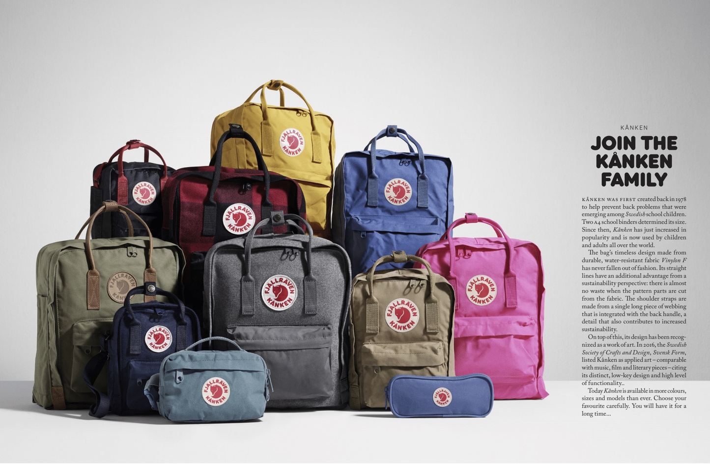 FJÄLLRÄVEN - 瑞典北極狐【狐狸袋】KÅNKEN SLING 斜孭袋 23797-021 FOG