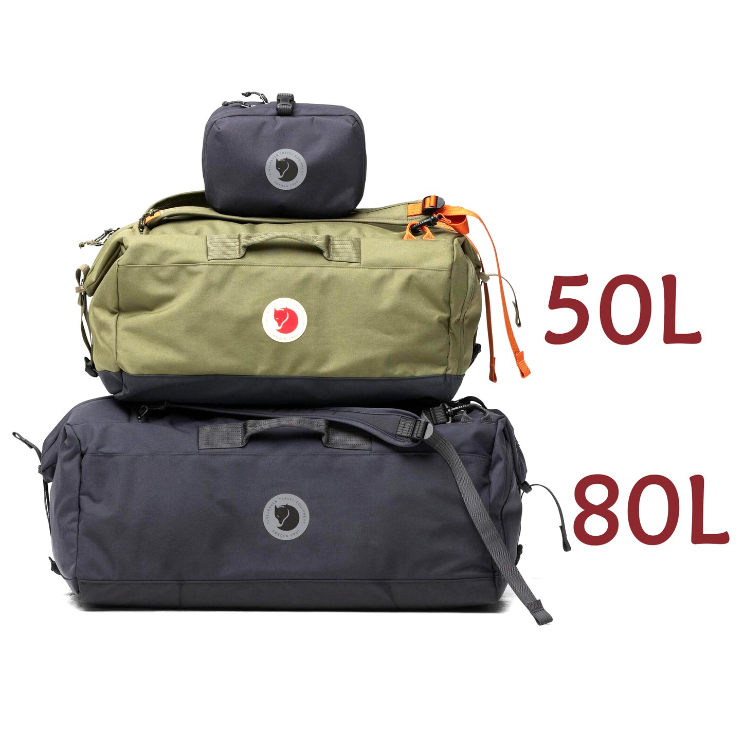 FJÄLLRÄVEN 北極狐【狐狸袋】FÄRDEN DUFFEL 80大型旅行包 #23200283