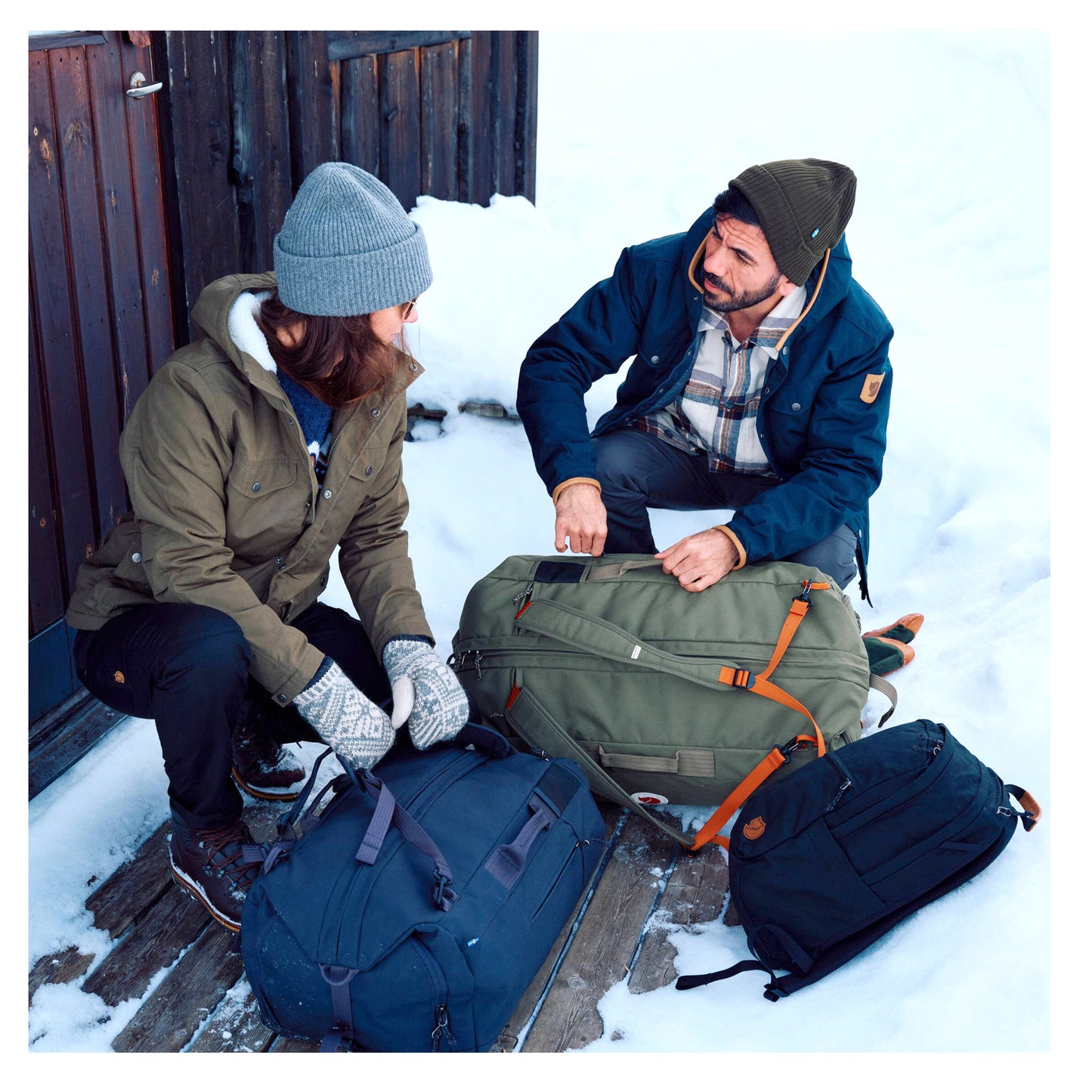 FJÄLLRÄVEN 北極狐【狐狸袋】FÄRDEN DUFFEL 80大型旅行包 #23200283