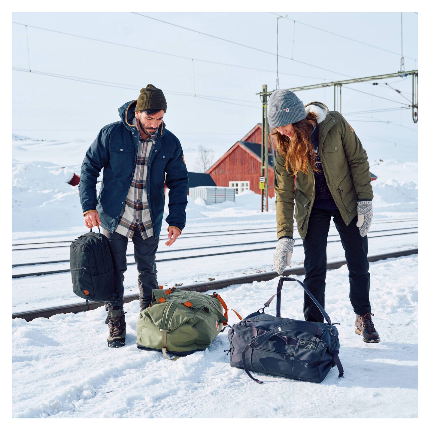 FJÄLLRÄVEN 北極狐【狐狸袋】FÄRDEN DUFFEL 80大型旅行包 #23200283