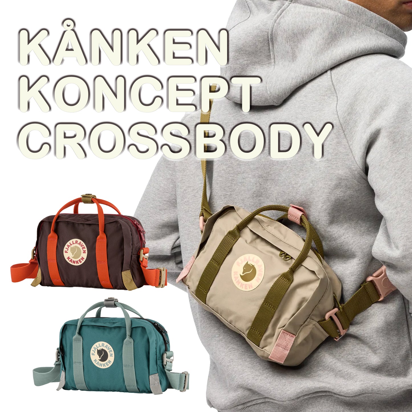 FJÄLLRÄVEN 北極狐【狐狸袋】KÅNKEN KONCEPT CROSSBODY 斜背包  # 23200434