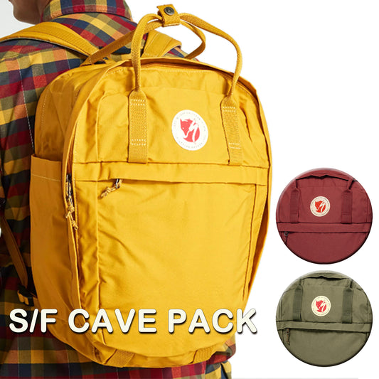FJÄLLRÄVEN - 瑞典北極狐【狐狸袋】S/F CAVE PACK 2024 新款 背包手提包 #23231