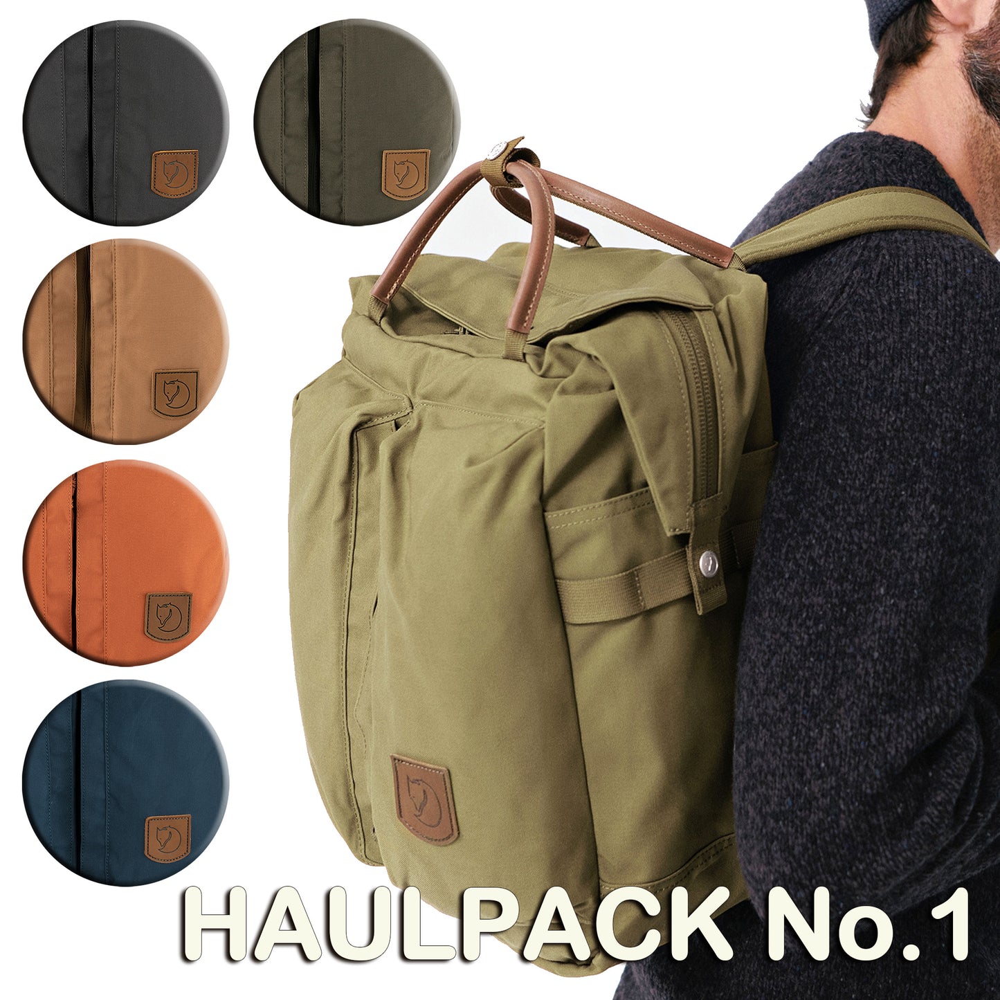 FJÄLLRÄVEN - 瑞典北極狐【狐狸袋】HAULPACK No. 1  背包手提包  #23340