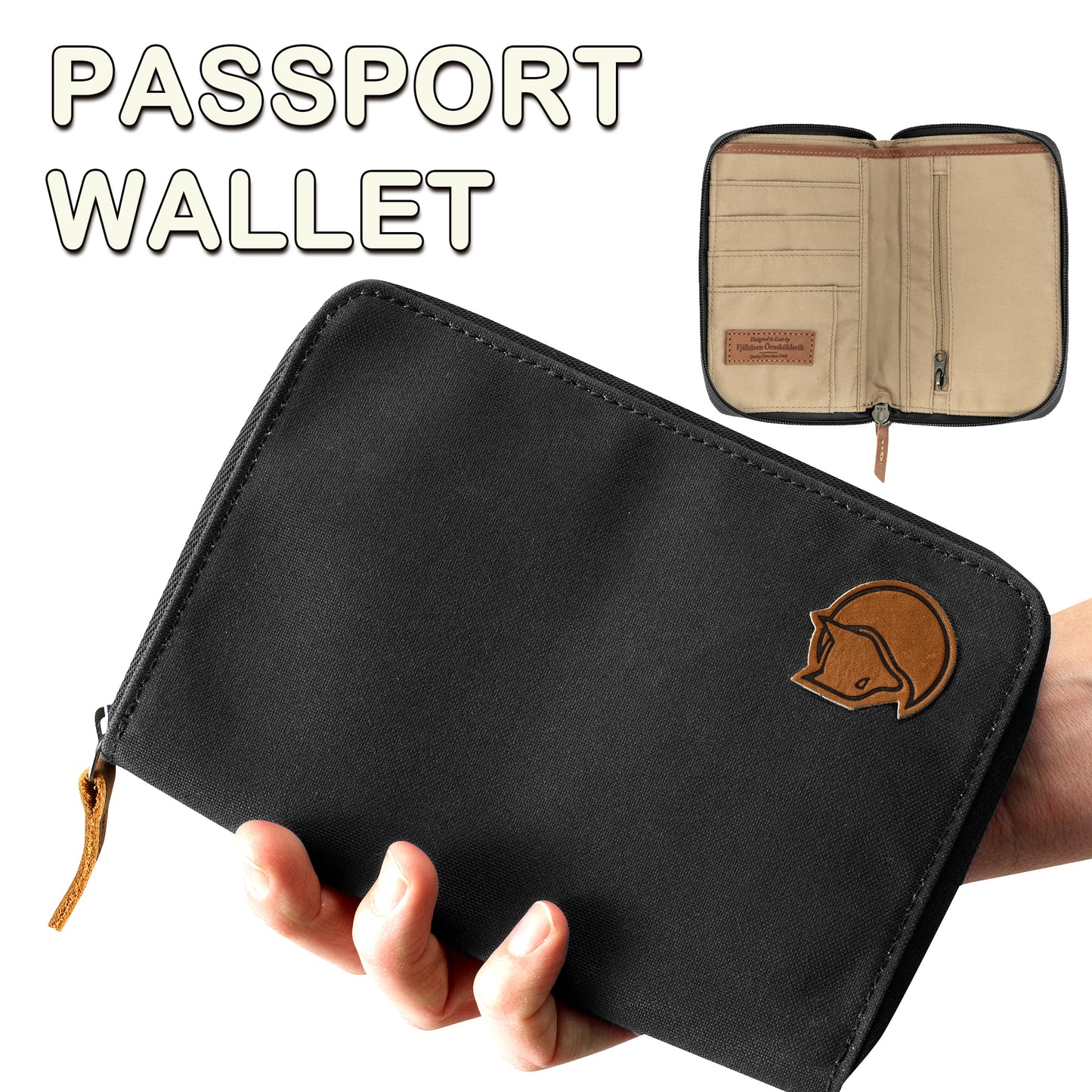 FJÄLLRÄVEN北極狐【狐狸袋】PASSPORT WALLET 護照錢包 24220