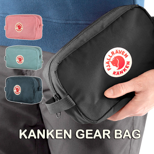 FJÄLLRÄVEN【狐狸袋】KANKEN GEAR BAG 拉鏈化妝雜物袋  #25862