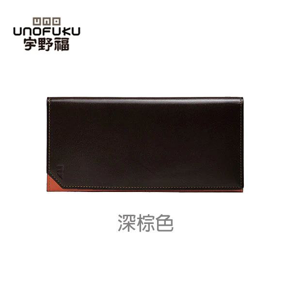 【日本直送】日本人氣品牌 宇野福鞄 4U by UNOFUKU 長版皮夾 # 35-0193