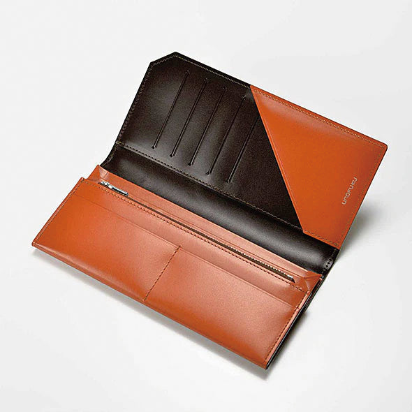 【日本直送】日本人氣品牌 宇野福鞄 4U by UNOFUKU 長版皮夾 # 35-0193