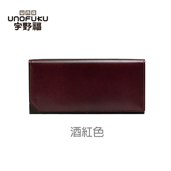 【日本直送】日本人氣品牌 宇野福鞄 4U by UNOFUKU 長版皮夾 # 35-0193