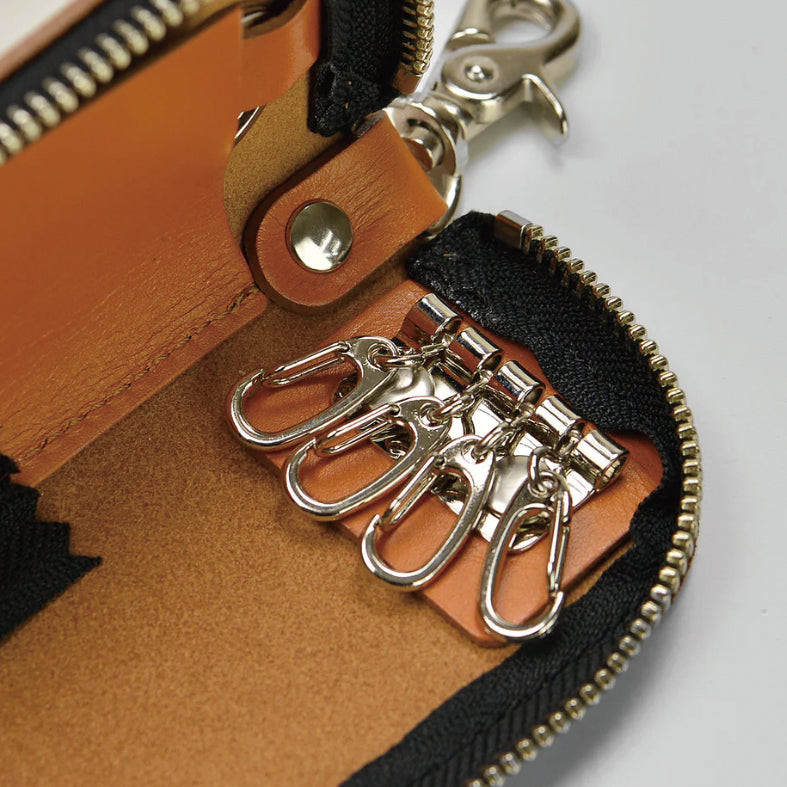 【日本直送】日本人氣品牌 宇野福鞄 皮革鑰匙包  # 35-0204