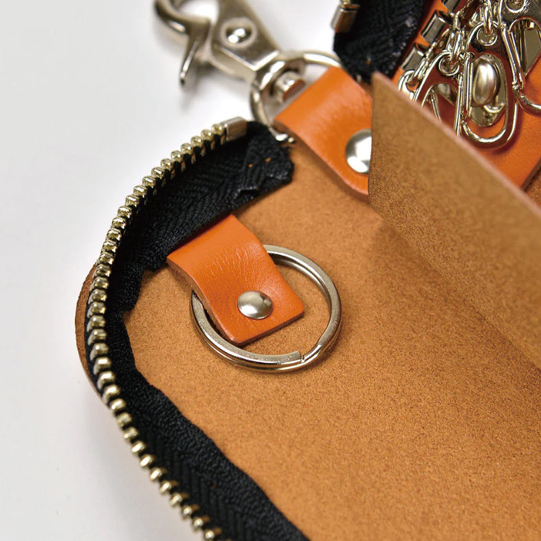 【日本直送】日本人氣品牌 宇野福鞄 皮革鑰匙包  # 35-0204