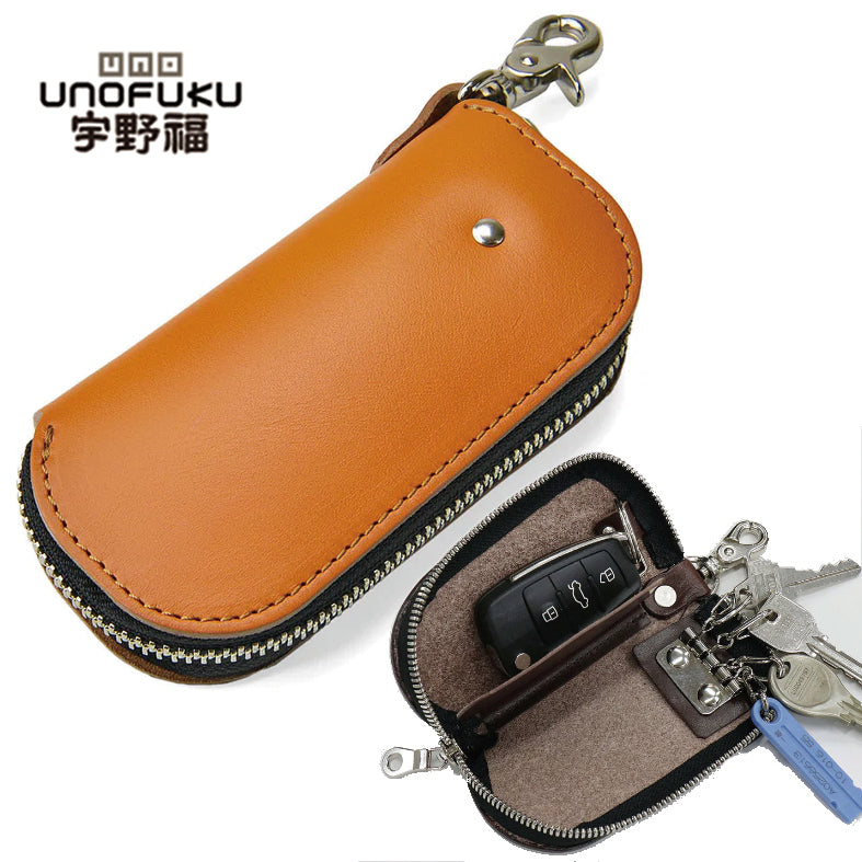 【日本直送】日本人氣品牌 宇野福鞄 皮革鑰匙包  # 35-0204