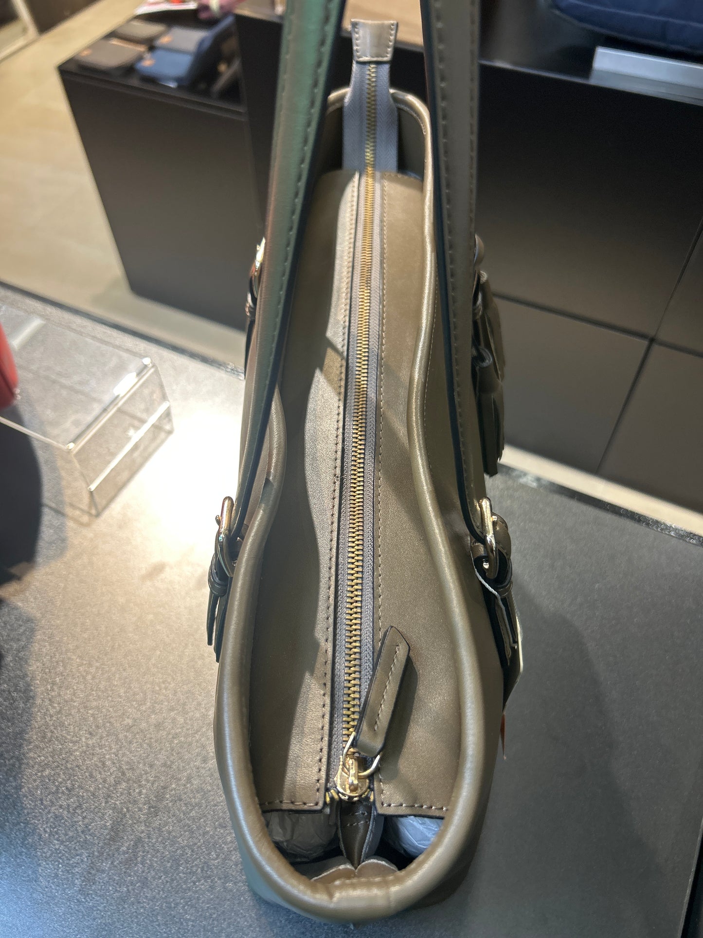 清貨 全新手袋 最後一個 頭層牛皮 女裝Tote 袋- MSN-LB-07