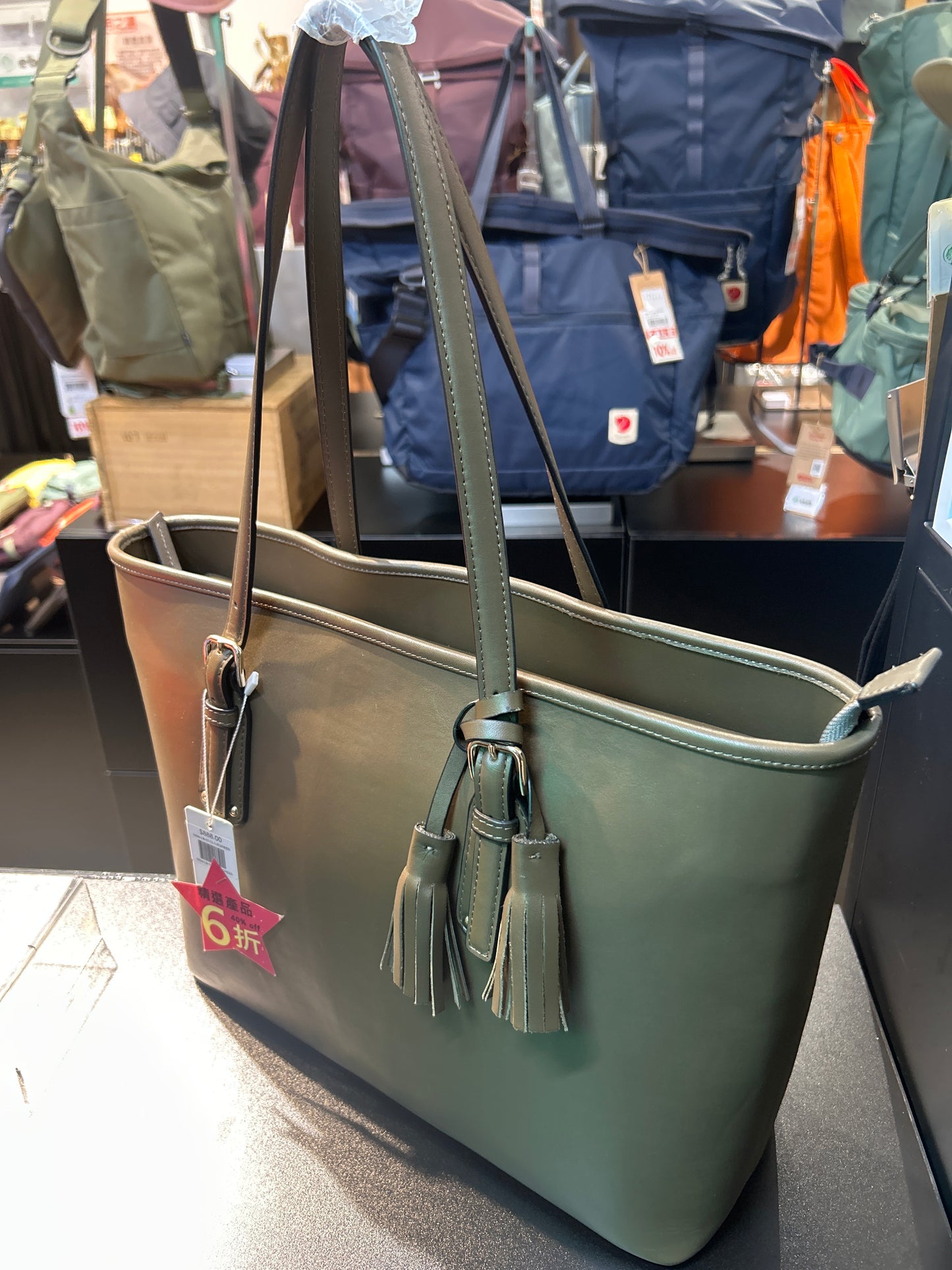 清貨 全新手袋 最後一個 頭層牛皮 女裝Tote 袋- MSN-LB-07