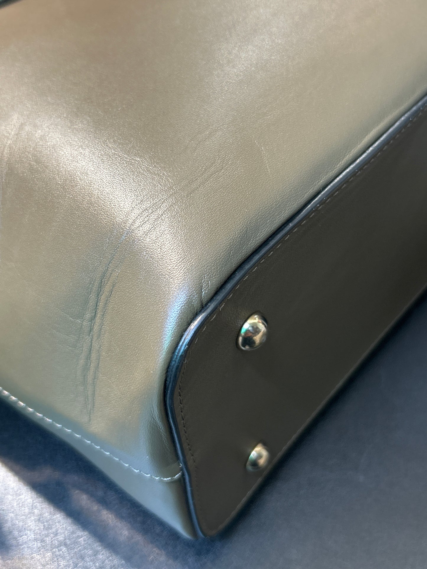 清貨 全新手袋 最後一個 頭層牛皮 女裝Tote 袋- MSN-LB-07