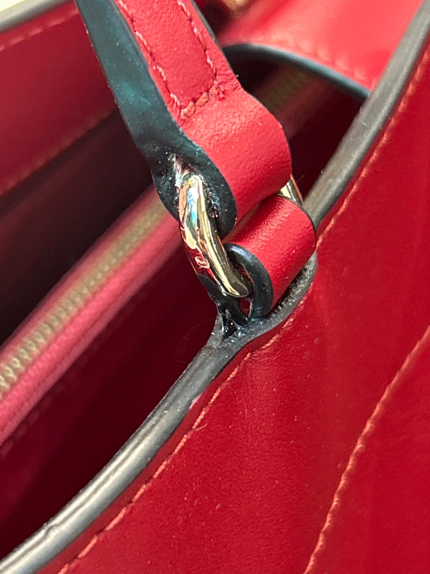 清貨 全新牛皮手袋 最後一個 頭層牛皮 女裝Tote 袋- MSN-LB-09
