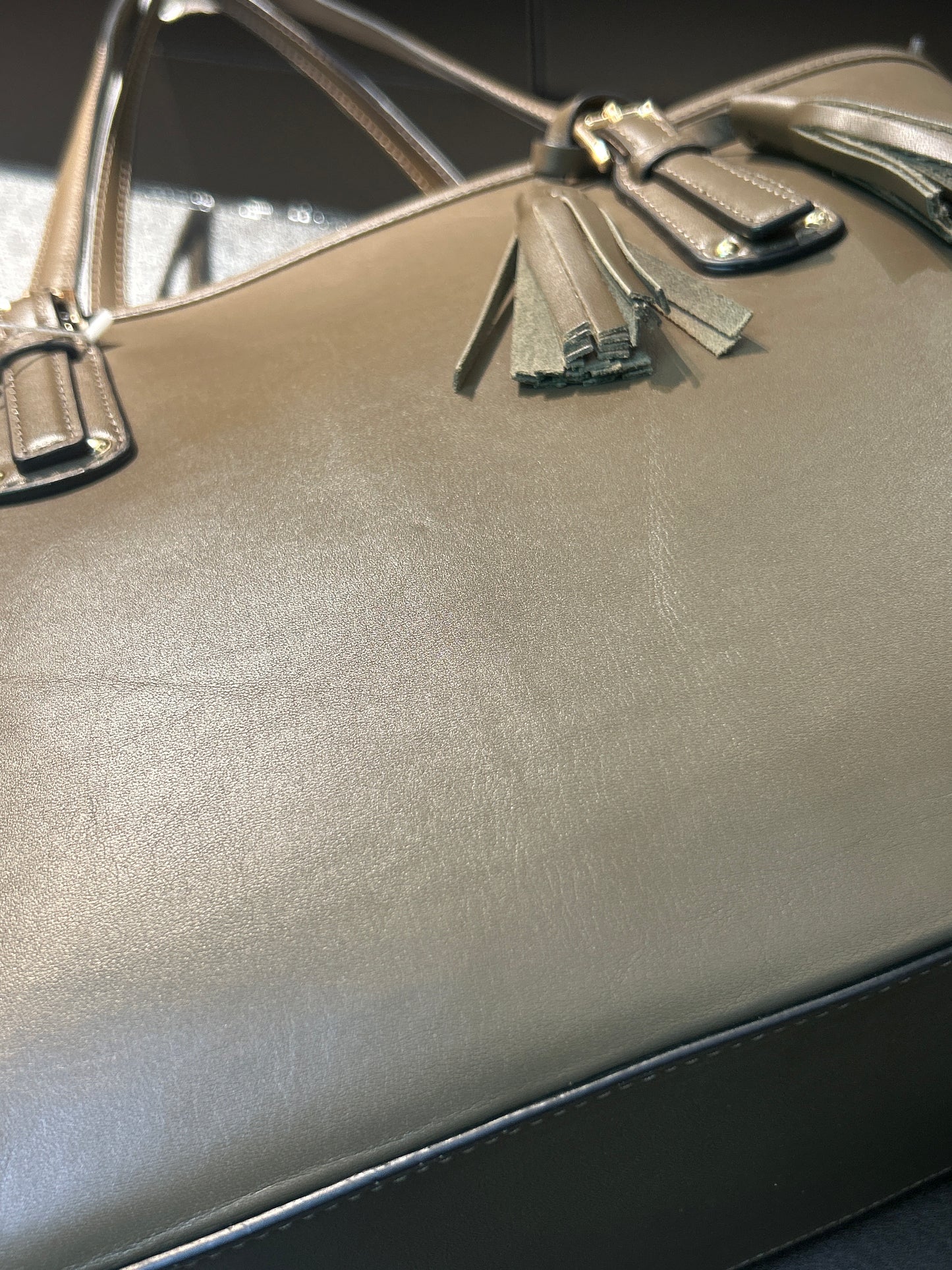 清貨 全新手袋 最後一個 頭層牛皮 女裝Tote 袋- MSN-LB-07