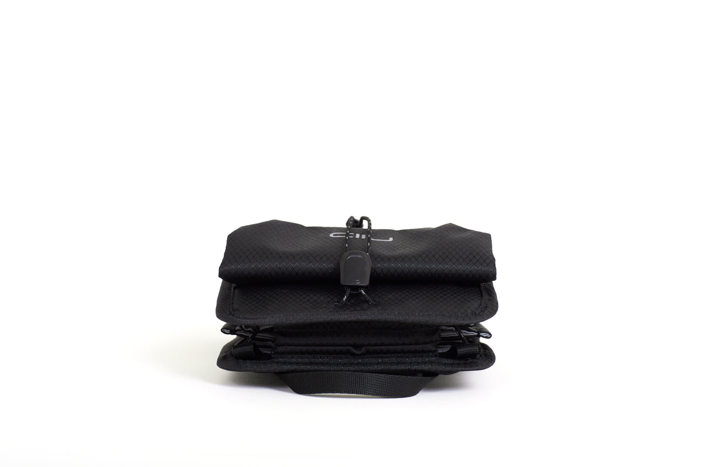 【2026斜孭袋王】NIID NEO Nomad Pouch (NP)：全開風琴式空間收納 Diamond Black鑽石黑