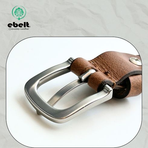 ［香港品牌 EBELT] EBC 336 印度製 頭層水牛皮真皮皮帶 BUFFALO TOP GRAIN LEATHER BELT 2.0cm