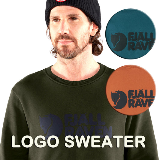 FJÄLLRÄVEN - 瑞典北極狐  FJÄLLRÄVEN LOGO SWEATER M  #F84142