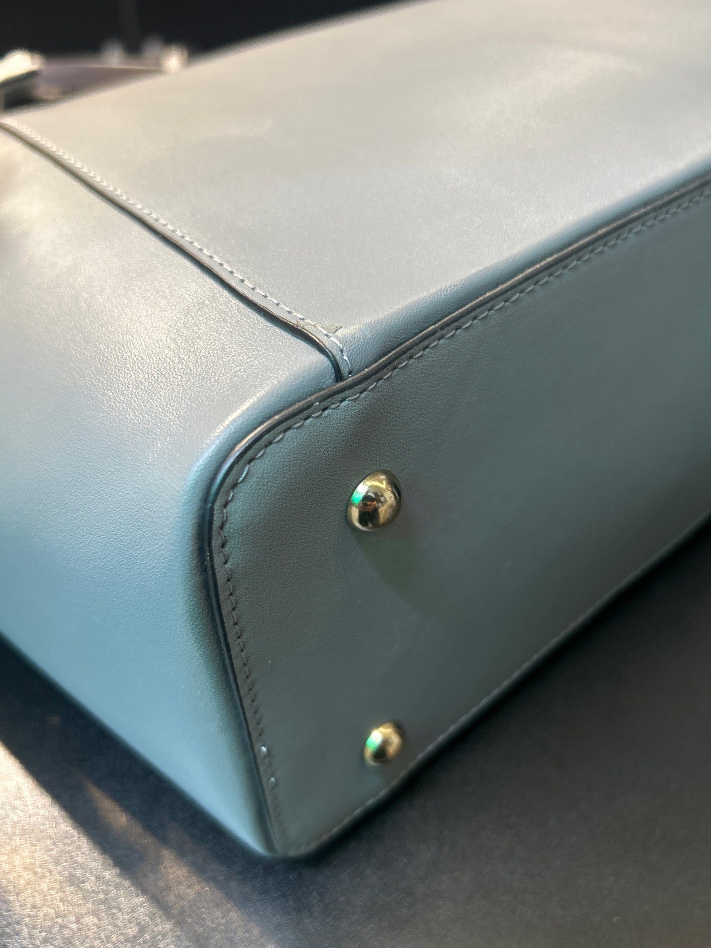 清貨 全新牛皮手袋 最後一個 頭層牛皮 女裝Tote 袋- MSN-LB-08