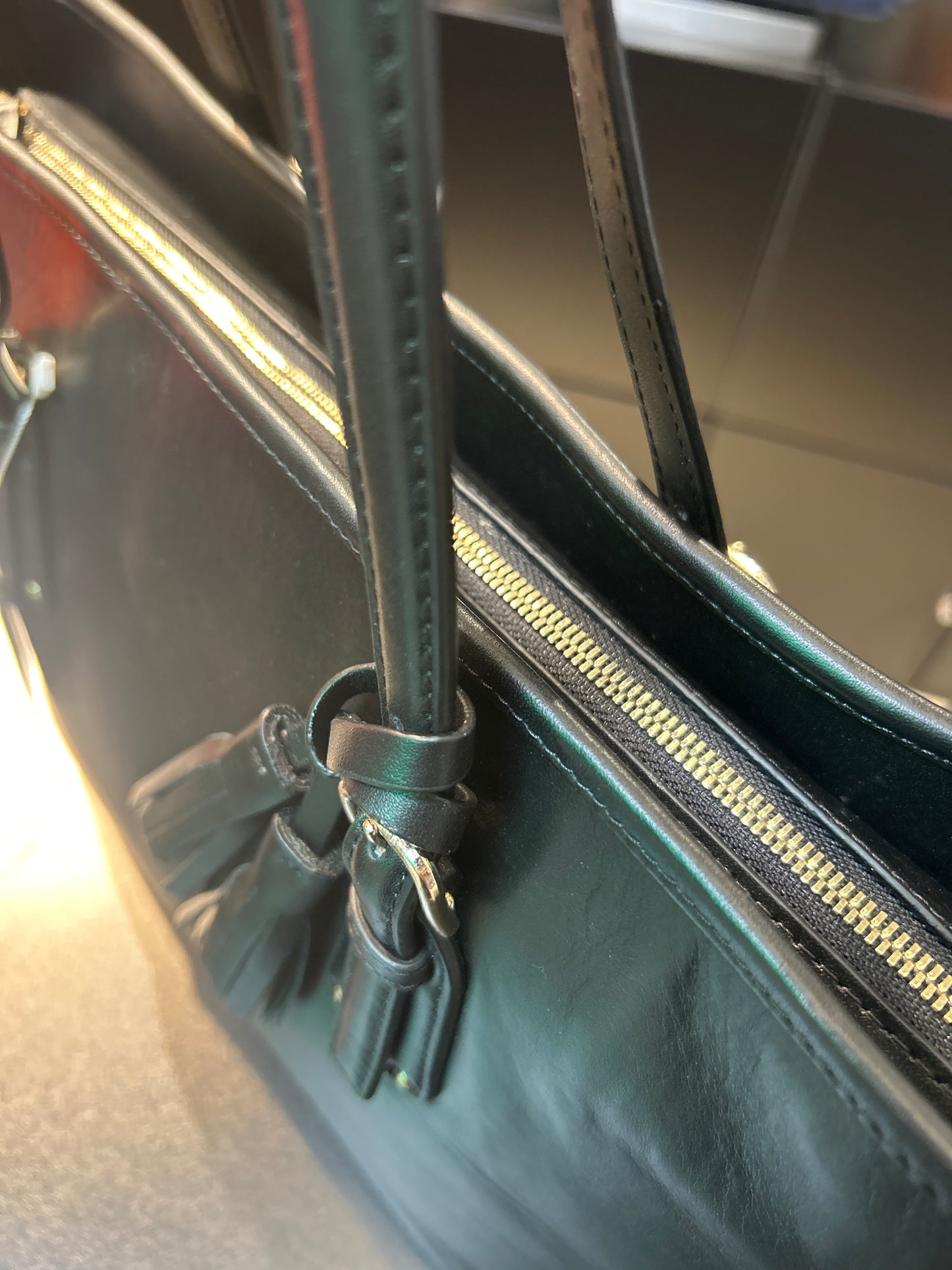 清貨 全新手袋 最後一個 頭層牛皮 女裝Tote 袋- MSN-LB-07
