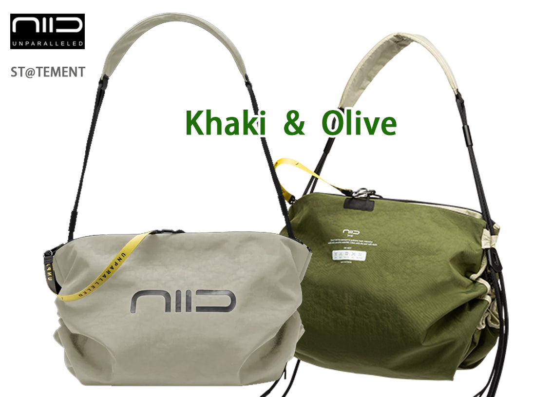 【NIID】ST@TEMENT S7 Tote Bag 一款多變 / 一袋雙色 - Khaki & Olive 卡奇色&橄欖綠