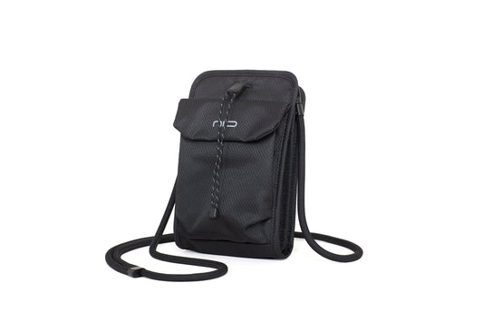 【2026斜孭袋王】NIID NEO Nomad Pouch (NP):全開風琴式空間收納 Diamond Black鑽石黑