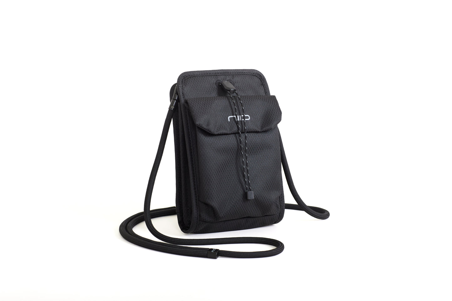 【2026斜孭袋王】NIID NEO Nomad Pouch (NP)：全開風琴式空間收納 Diamond Black鑽石黑