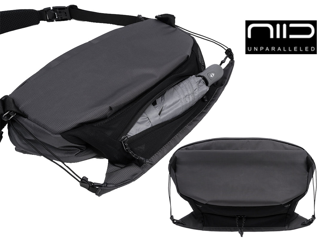 【2026斜孭袋王】N1L LIMO (加長型) - SLING BAG 斜肩包 - Graphite Gray石墨灰