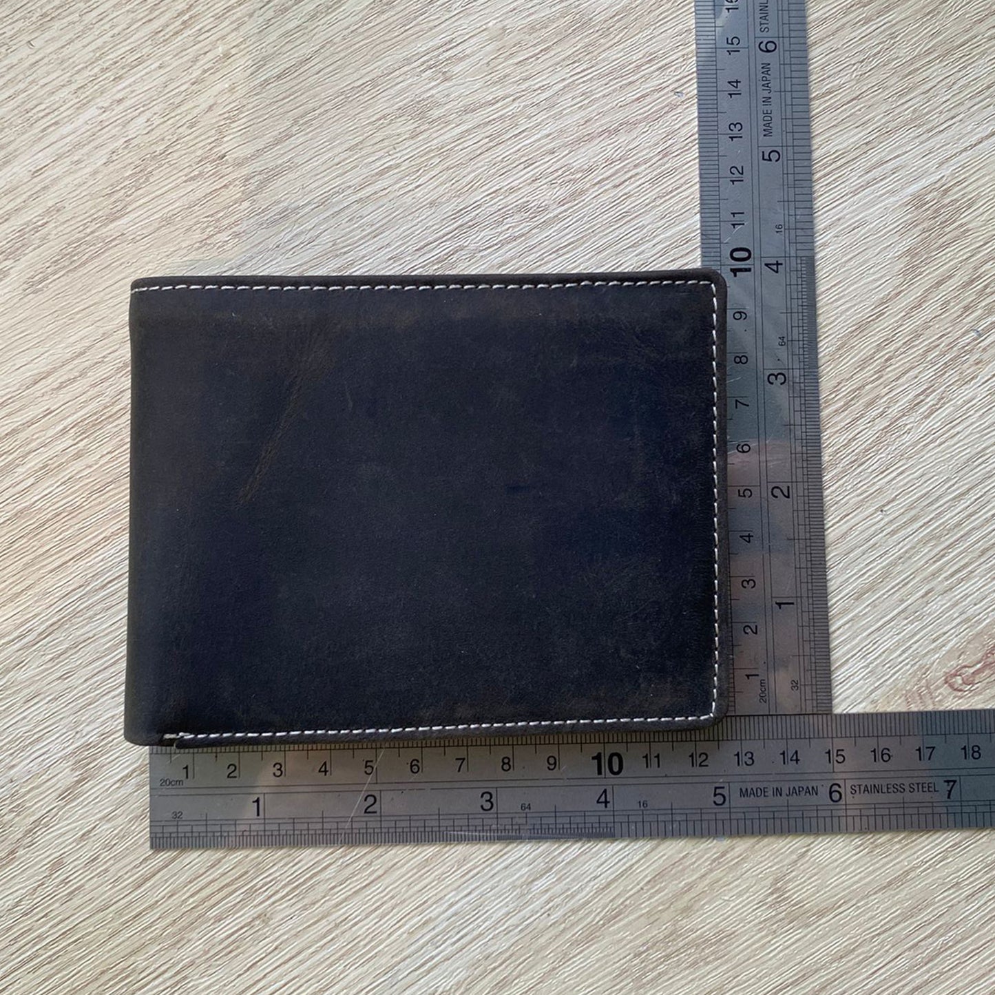 ［香港品牌 EBELT] WM 140 印度製 頭層水牛獵人皮真皮銀包 皮夾錢包 Full Grain Buffalo Hunter Series Leather Wallet