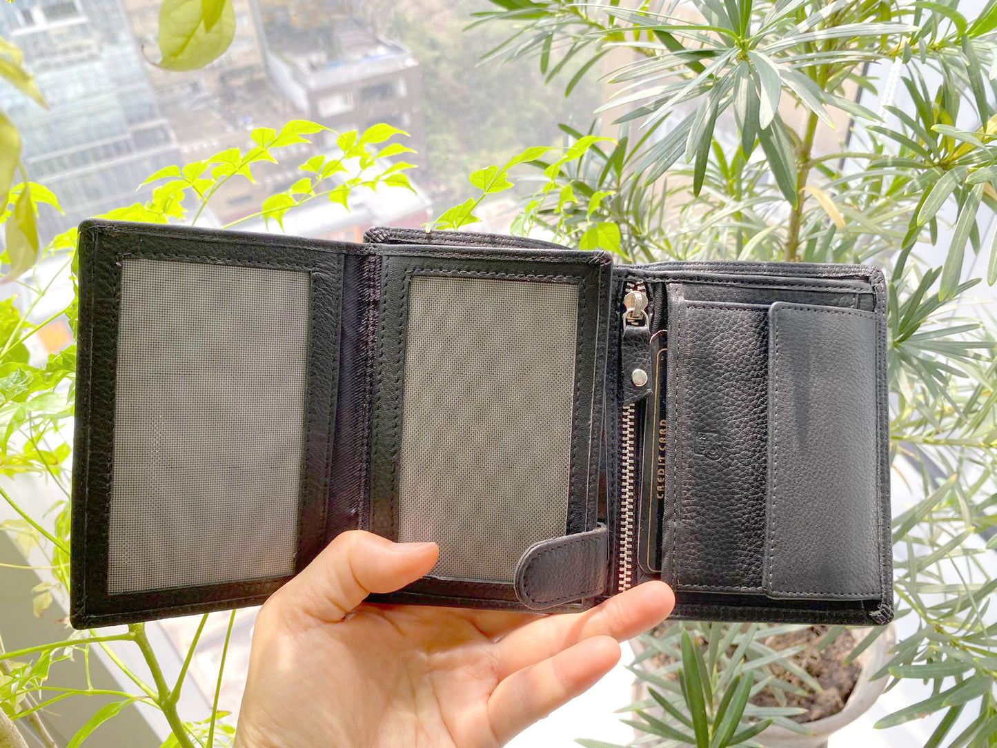 [香港品牌 EBELT] WM 164 RFID 頭層牛皮真皮銀包（加大容量）TOP GRAIN COW LEATHER WALLET