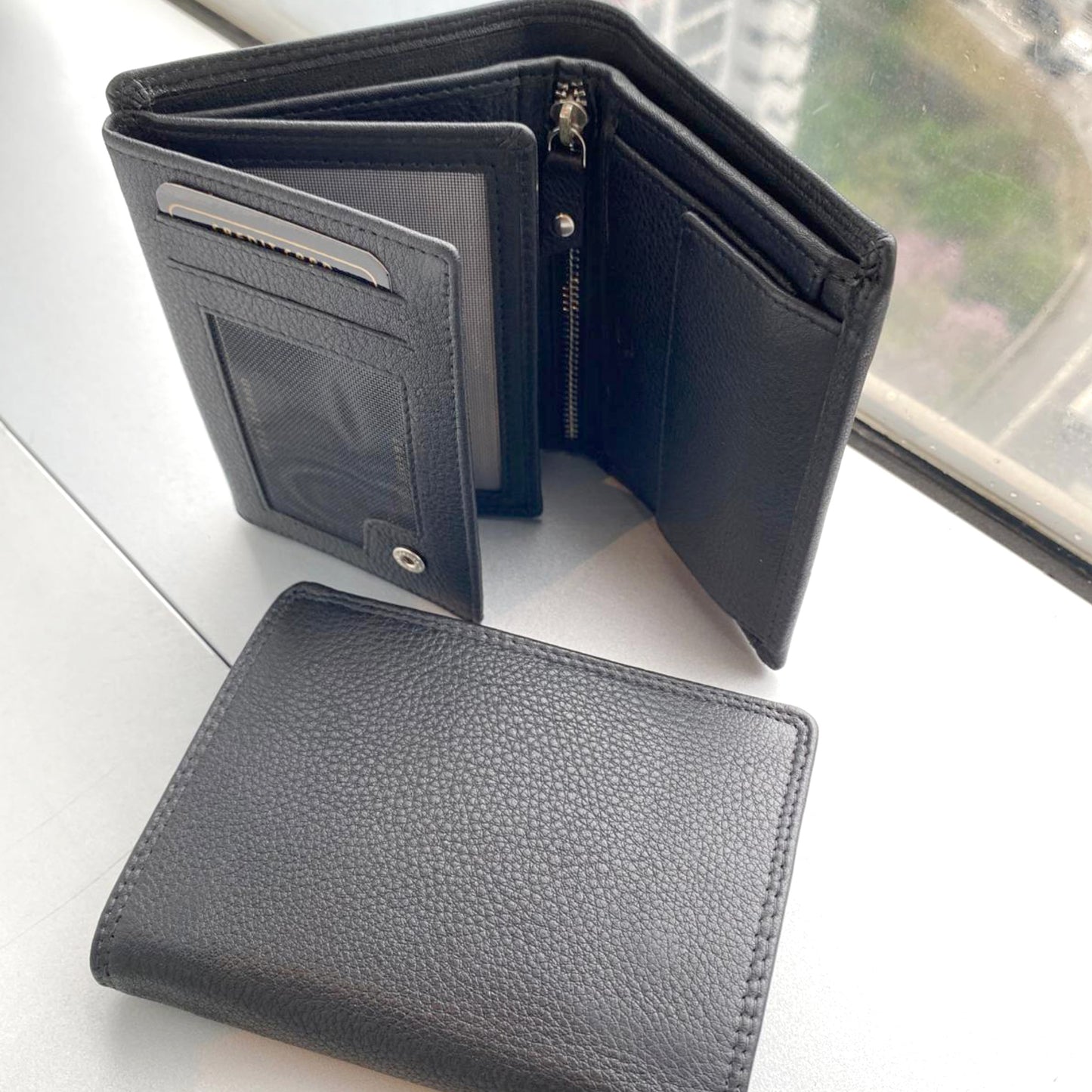 [香港品牌 EBELT] WM 164 RFID 頭層牛皮真皮銀包（加大容量）TOP GRAIN COW LEATHER WALLET