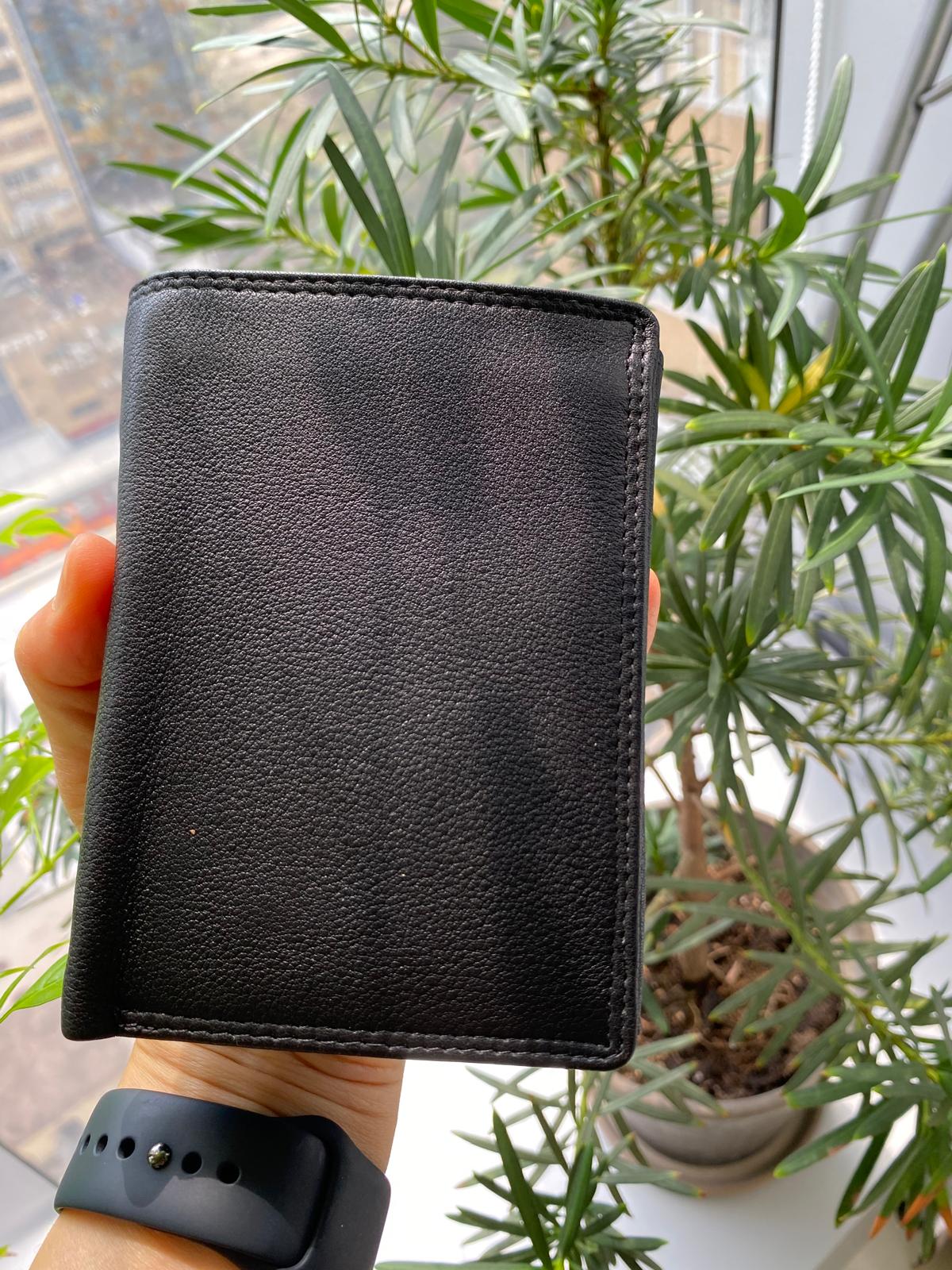 [香港品牌 EBELT] WM 164 RFID 頭層牛皮真皮銀包（加大容量）TOP GRAIN COW LEATHER WALLET