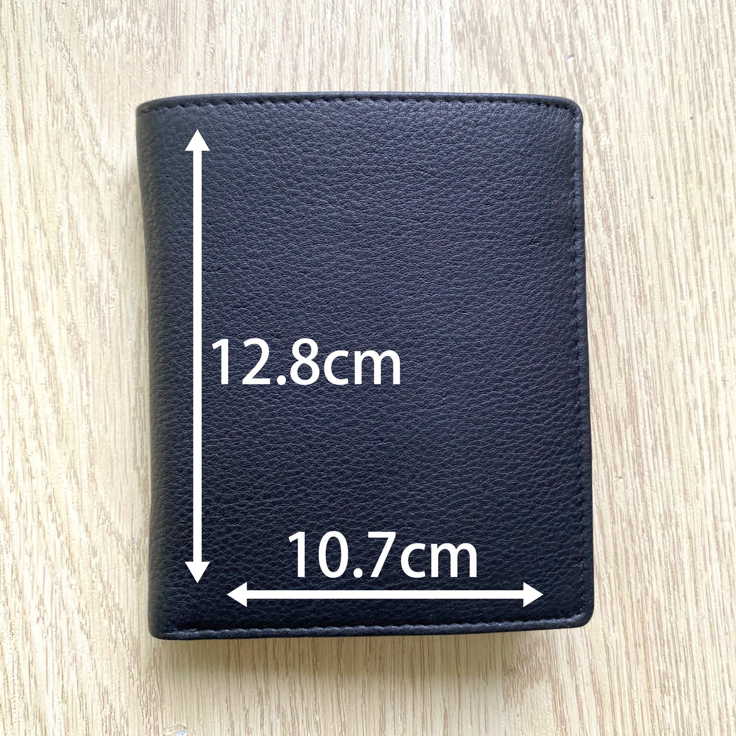 [香港品牌 EBELT] WM 165 RFID 頭層牛皮真皮銀包（多咭位）TOP GRAIN COW LEATHER WALLET