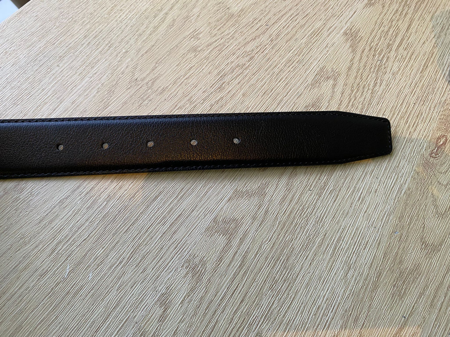 [香港品牌 EBELT] EBM 165  男裝高級頭層牛皮真皮皮帶 3.4cm Top Grade Full Grain Cow Leather Belt