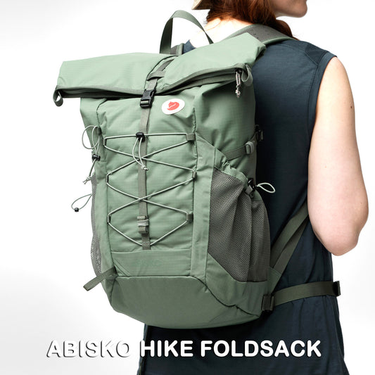 FJÄLLRÄVEN - 瑞典北極狐【狐狸袋】ABISKO HIKE FOLDSACK 25L 登山旅行背包 27222-614 PATINA GREEN