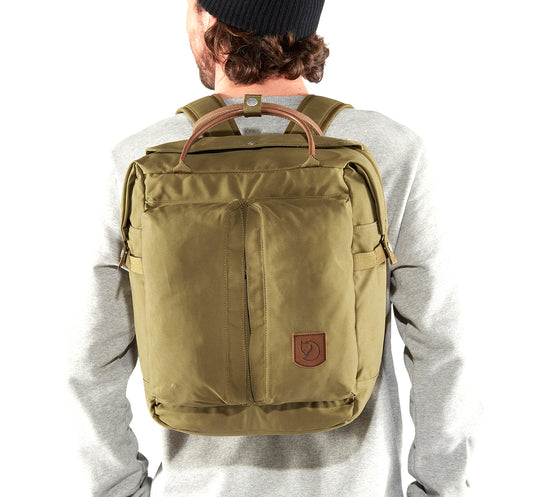 FJÄLLRÄVEN - 瑞典北極狐【狐狸袋】HAULPACK NO.1 背包手提包  23340-631  FOLIAGE GREEN