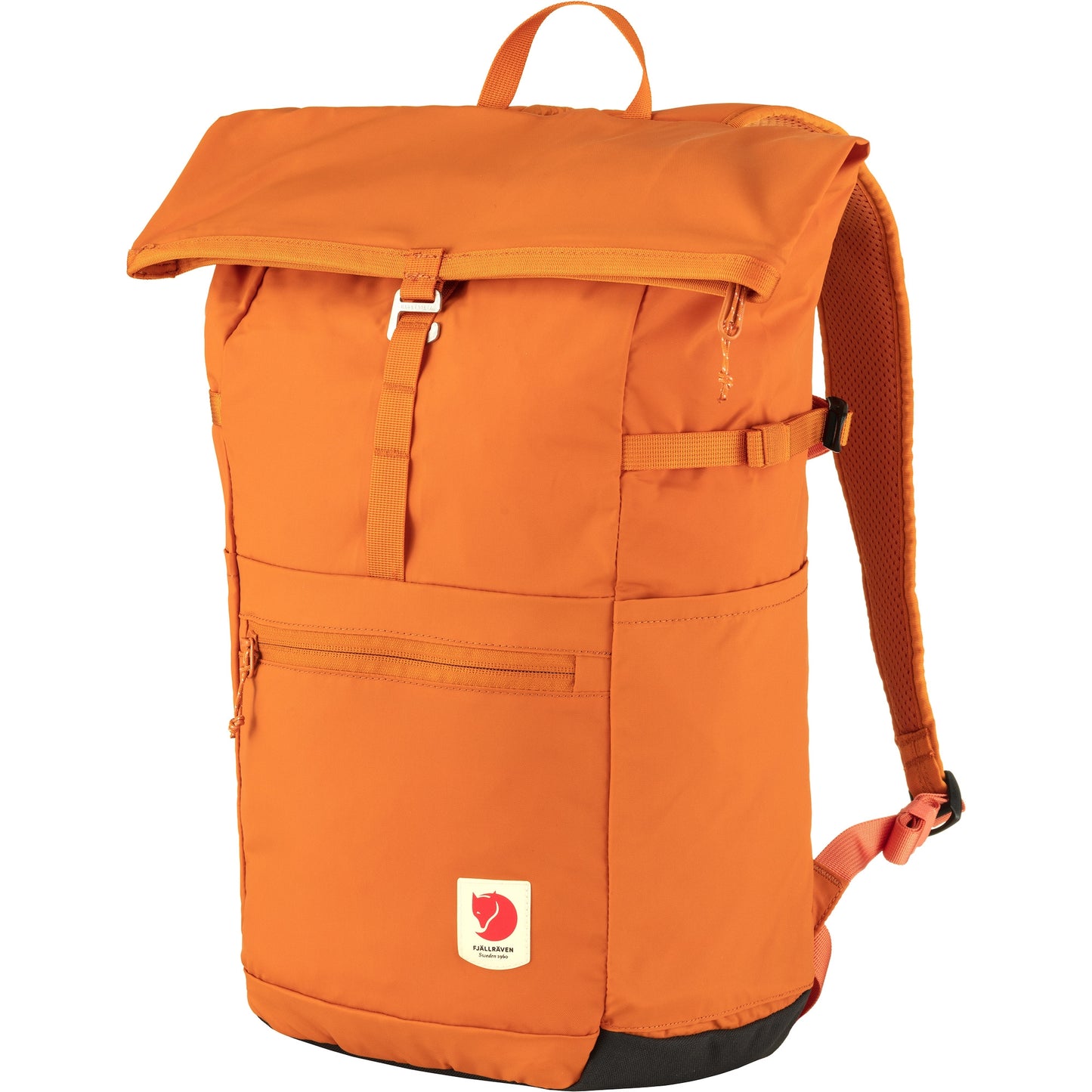 FJÄLLRÄVEN [狐狸袋] High Coast Foldsack 24 輕身野外背包 可摺疊收藏 24L - Sunset Orange 23222-207