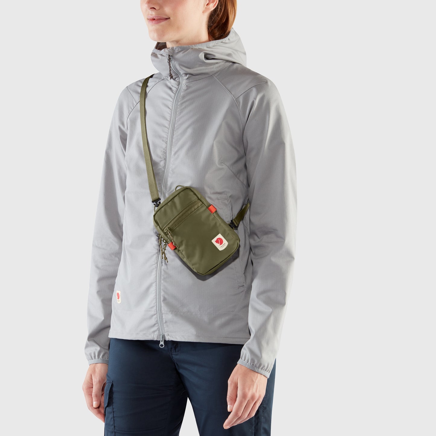 FJÄLLRÄVEN - 瑞典北極狐【狐狸袋】HIGH COAST POCKET 斜揹袋腰包 23226-623  MOUNTAIN GREEN