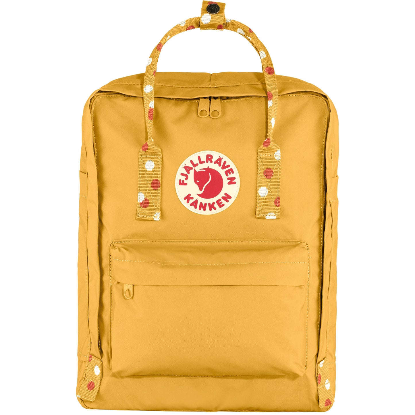 FJÄLLRÄVEN - 瑞典北極狐【狐狸袋】KÅNKEN 16L 背囊 書包 School bag outdoor backpack 23510-160-916 Ochre / Confetti Pattern