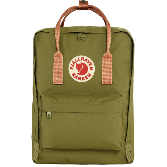 FJÄLLRÄVEN - 瑞典北極狐【狐狸袋】KÅNKEN 16L 背囊書包 School bag outdoor backpack 23510-631-241 FOLIAGE GREEN /   PEACH SAND