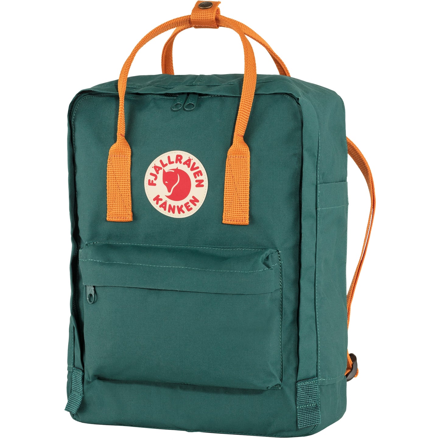 FJÄLLRÄVEN - 瑞典北極狐【狐狸袋】KÅNKEN 16L 背囊 書包 School bag outdoor backpack 23510-667-206 Arctic Green / Spicy Orange