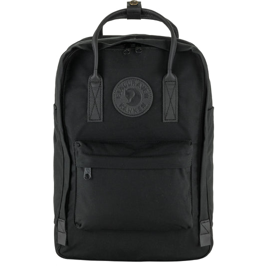 FJÄLLRÄVEN - 瑞典北極狐【狐狸袋】KÅNKEN NO. 2 BLACK LAPTOP 15 黑皮手挽背囊 23804-550 BLACK