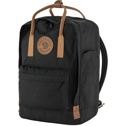FJÄLLRÄVEN - 瑞典北極狐【狐狸袋】KÅNKEN NO. 2 LAPTOP 15 皮手挽背囊 23803-550 BLACK