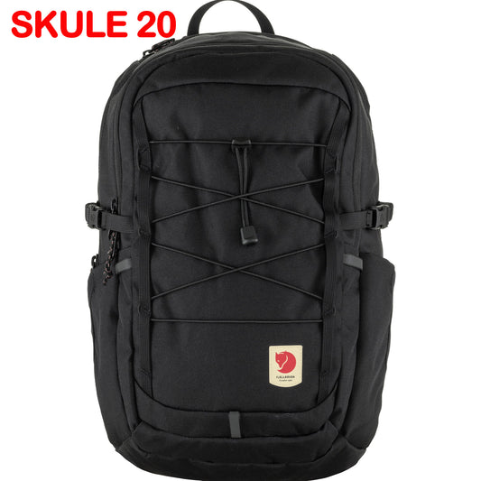 FJÄLLRÄVEN - 瑞典北極狐【狐狸袋】 SKULE 20 Daypack 輕身野外背包  23349-550 Black